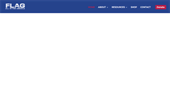 Desktop Screenshot of flagusa.org